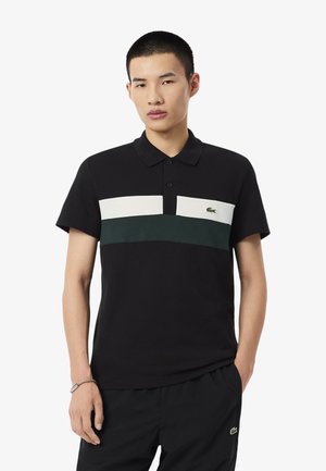 Polo - noir   blanc   vert-xh