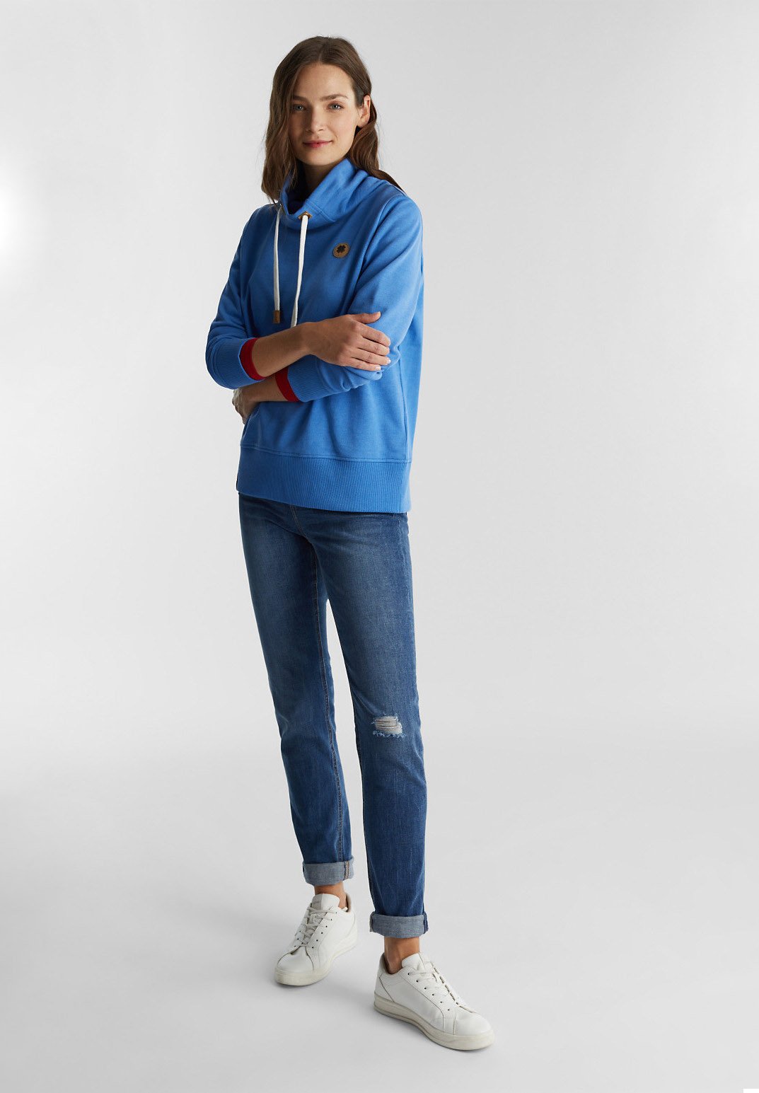 edc by Esprit Sweater bright blueBlauw Zalando.nl edc by Esprit Trui bright blueBlauw Zalando.nl