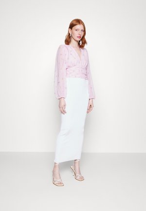 Gina Tricot MIA BLOUSE - Μπλούζα με μακριά μανίκια - pink flower