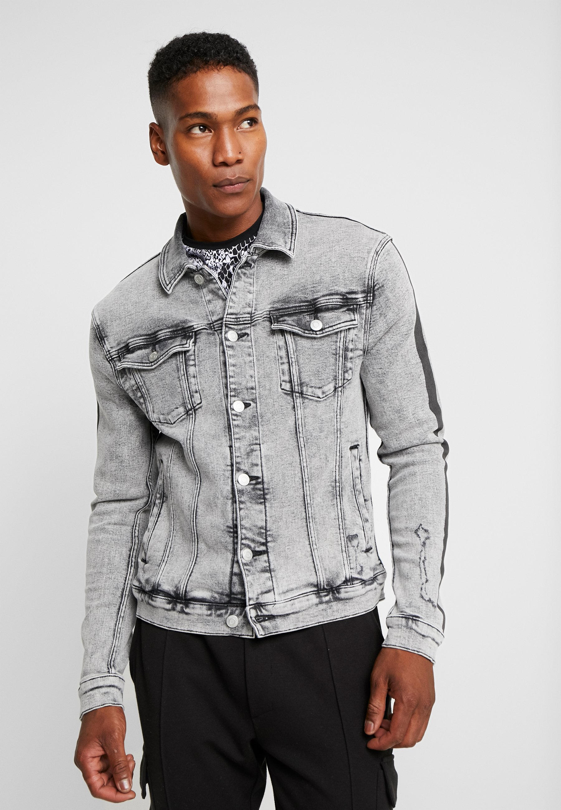 YOURTURN Spijkerjas bleached denimGebleekt denimbleached YOURTURN Spijkerjas bleached denimGebleekt denimbleached