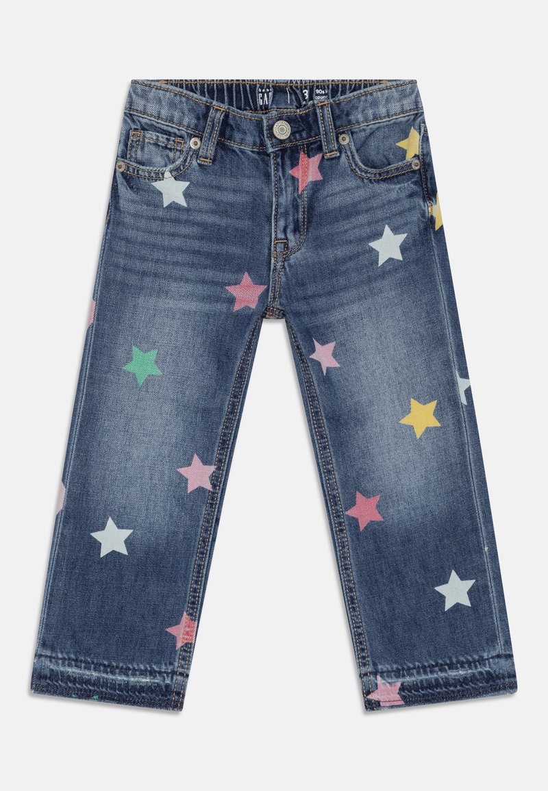 GAP LOOSE STAR PRINT TODDLER GIRL Jean boyfriend multicoloured