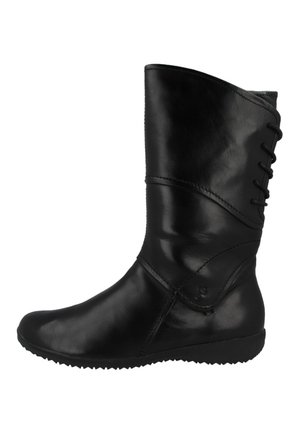 Lace-up boots - black