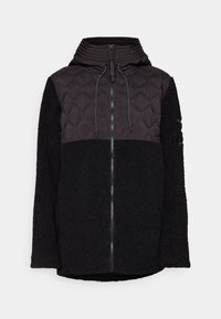 BIBI WNS FULLZIP - Fleece jacket - black