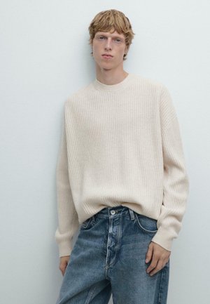 CREW NECK  - Pullover - beige