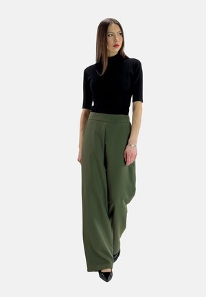 WIDE - Trousers - grün