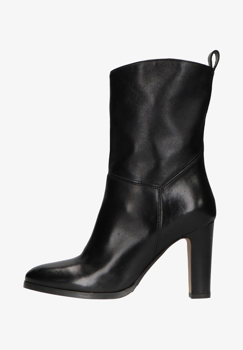 Manfield Stivaletti con tacco - black