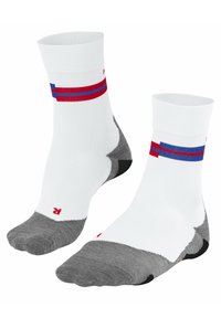 FALKE RU5 RUNNING LIGHT CUSHIONING - Sportsocken - white lightning