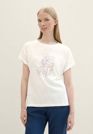 T-Shirt print - off white