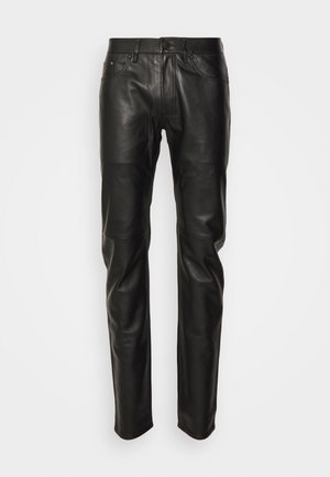 KARL LAGERFELD PANTS - Skinnbyxor - black