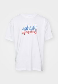 STEREO  - Camiseta estampada - white