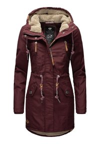 Ragwear ELSIE - Vinterkåpe / -frakk - dark red