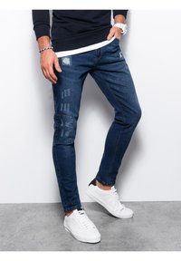 Ombre Džíny Slim Fit - blue denim