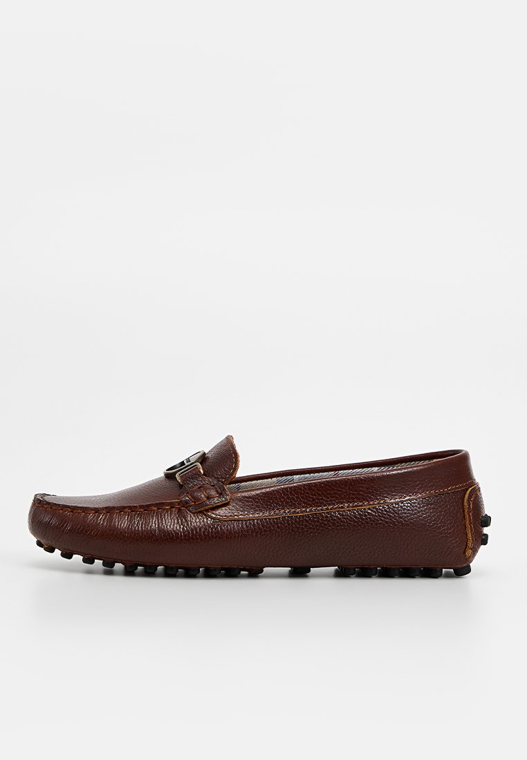 Barbour Mocassins bruin
