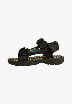BATMAN LIGHT UP RIPTAPE TREKKERS - Sandalias de senderismo - black mix