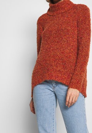 Pullover - mottled ochre