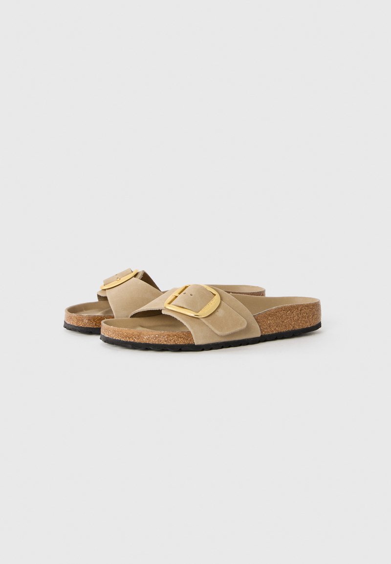 madrid big buckle tobacco brown Birkenstock MADRID BIG BUCKLE LEOI TABACCO BROWN HEXN - REGULAR - Sandalen  - tabacco brown/bruin