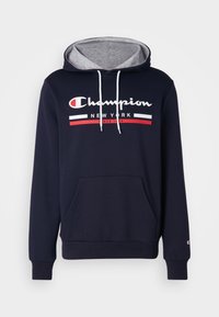 GRAPHIC HOODIE - Hanorac - dark blue