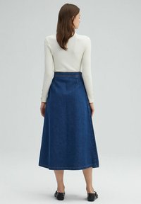 Touché Privé Gonna a campana - blue denim