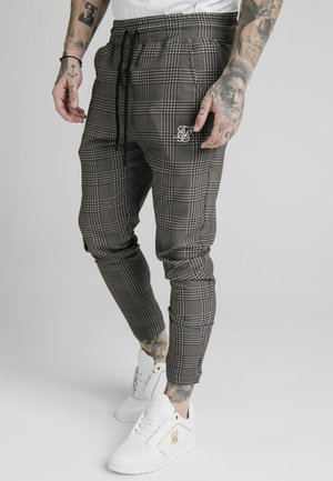 SMART JOGGER PANT - Kangashousut - beige dogtooth