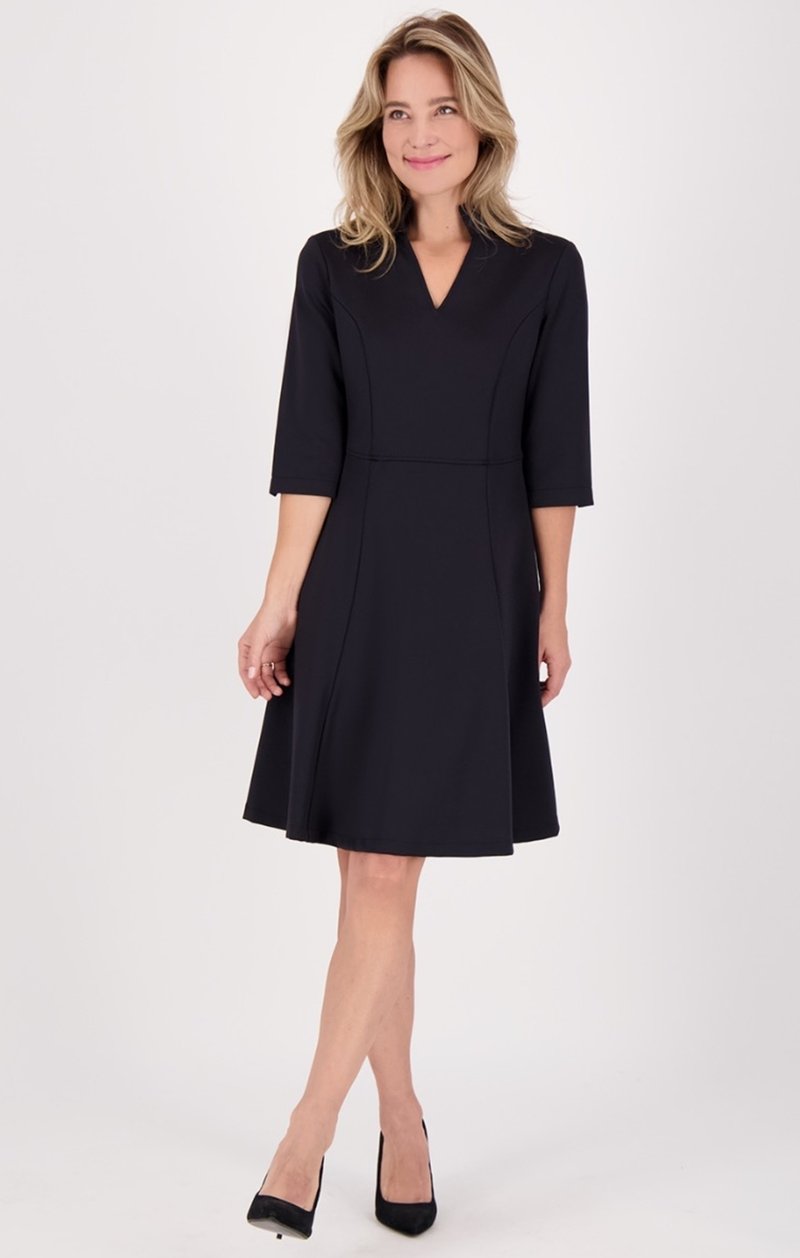 JE M'APPELLE ROBE EMPIRE PREMIUM TRAVEL - Jurk - zwart