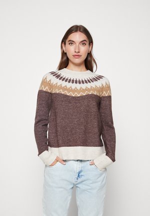 VMSIMONE NORDIC - Pullover - coffee bean