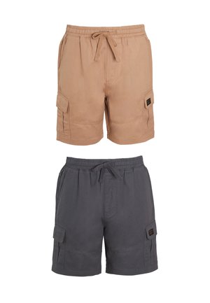 CLASSIC UTILITY CARGO 2 PACK - Shorts - charcoal/stone