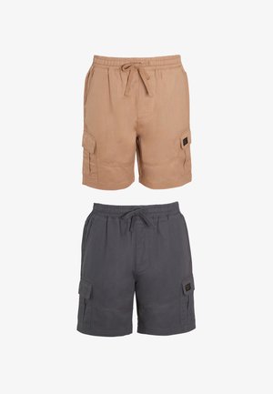 CLASSIC UTILITY CARGO 2 PACK - Šortai - charcoal/stone