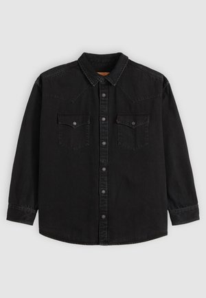 Levi's®, DENAMORE WESTERN OVERSHIRT - Риза - spades black stonewash