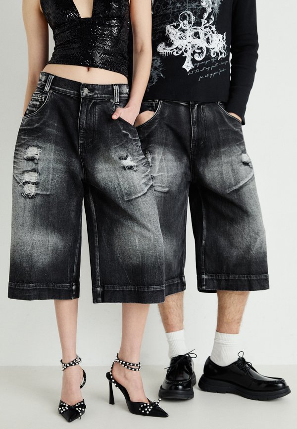 CRYSTALLINE JORTS UNISEX - Denim shorts