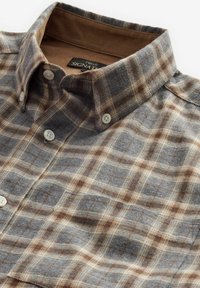Next CHECK - Vapaa-ajan kauluspaita - grey neutral