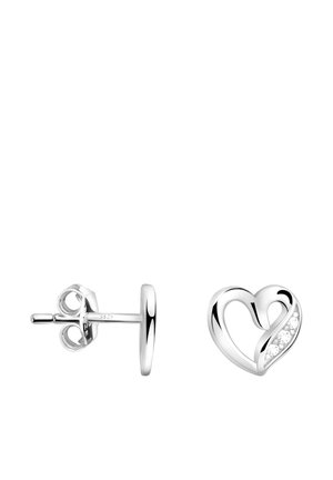 STECKER HEART - Orecchini - silver coloured