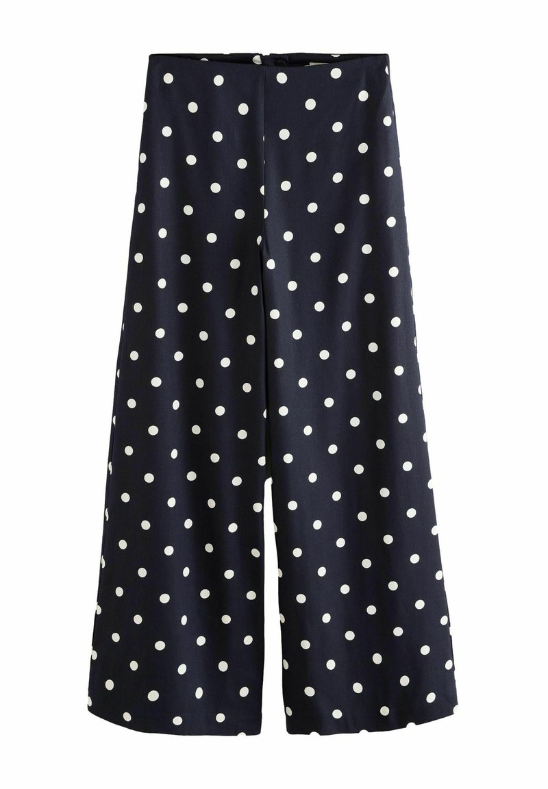 Next SPOT WIDE LEG - Kelnės - navy white