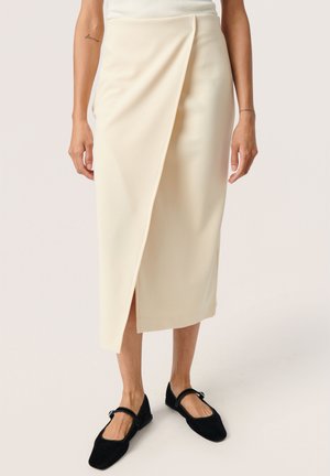 BEA - Wrap skirt - sandshell