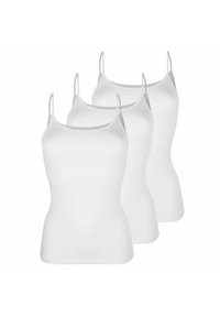 Pompadour SPAGHETTI 3-ER-PACK - Undershirt - weiß