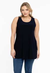 YOEK Round Neck - Top - navy