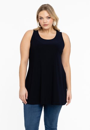 Round Neck - Top - navy
