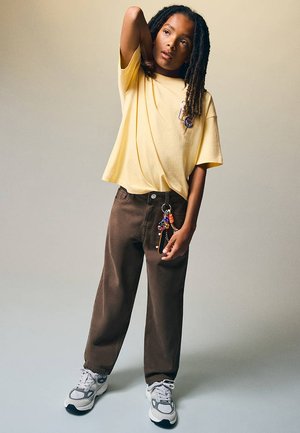 Mango Kids, - Jeansy Straight Leg