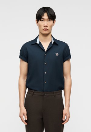 CASUAL FIT BADGE - Πουκάμισο - inky blue