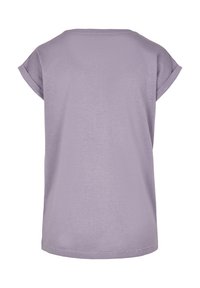 Urban Classics EXTENDED SHOULDER - Jednoduché tričko - dustypurple