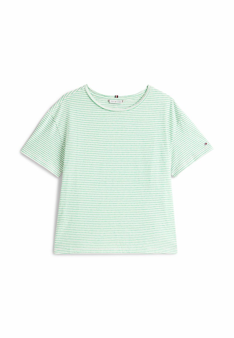 Tommy Hilfiger T-shirt print groen-metallic Tommy Hilfiger T-shirt print groen-metallic
