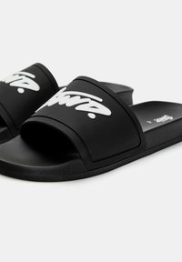PULL&BEAR BEACH - Sandales de bain - black