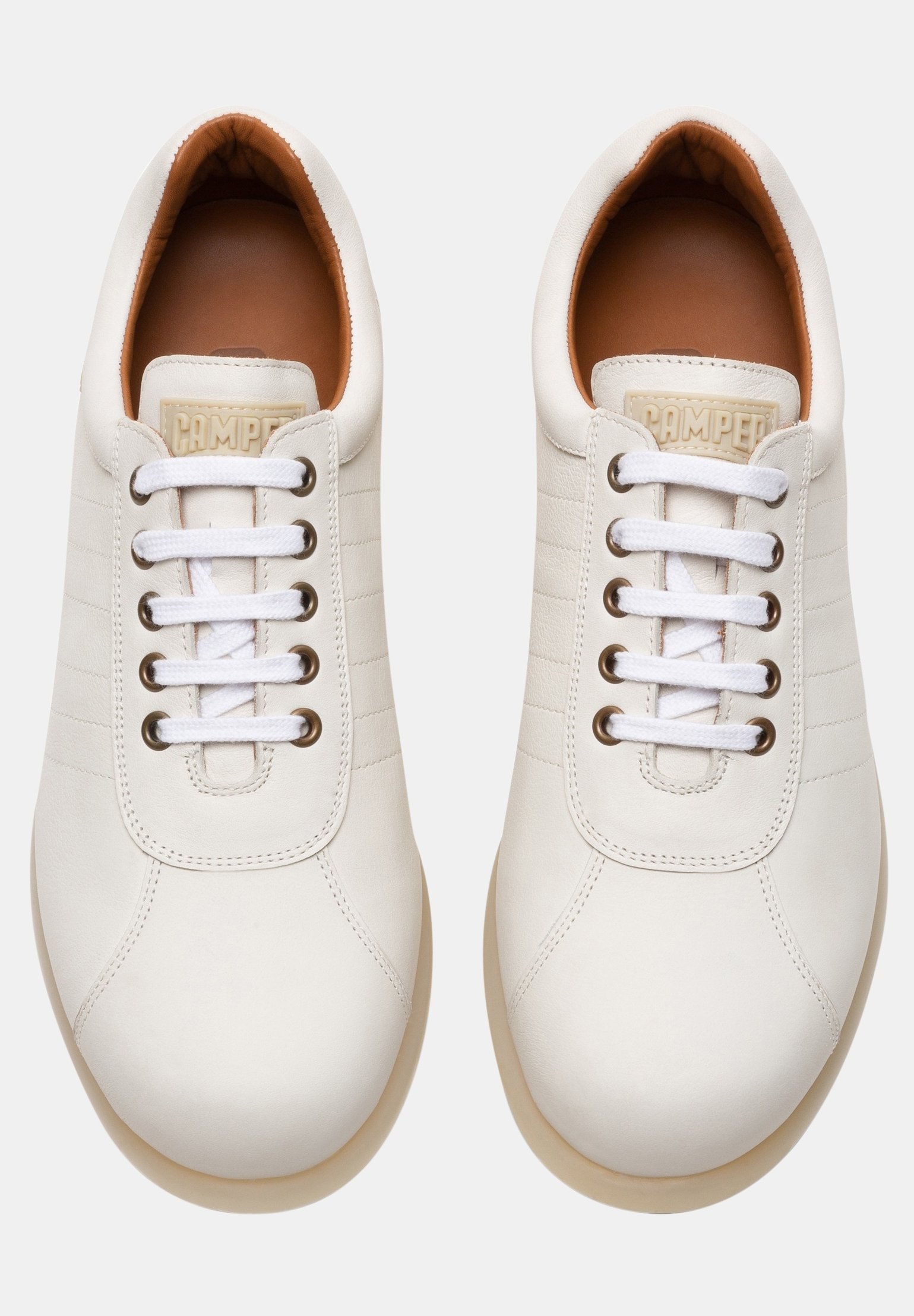 Camper PELOTAS ARIEL - Zapatos con cordones - weiß/blanco - Zalando.es