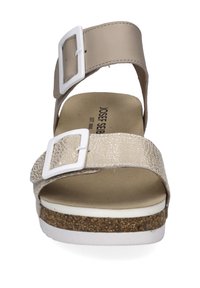 Josef Seibel Sandály na platformě - creme kombi