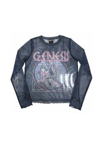 Paradiso Clothing GENESIS BIRD HAND LONG SLEEVE MESH - Long sleeved top - navy