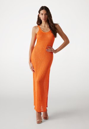 LANGES BODYCON - Occasion wear - orange