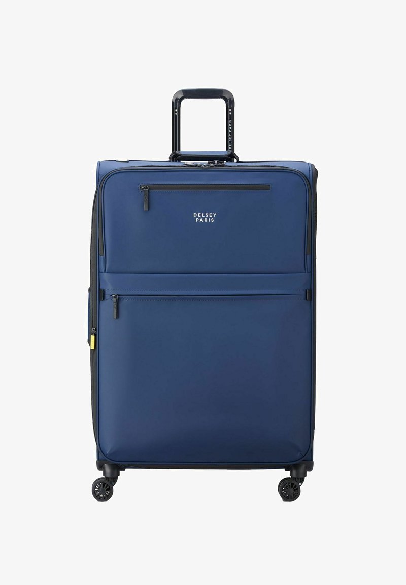 Delsey Paris MAUBERT 2.0 4 DOUBLE ROLLS EXPANDABLE TROLLEY WP 79 - Trolley - marine blue