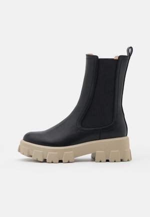Botines con plataforma - black