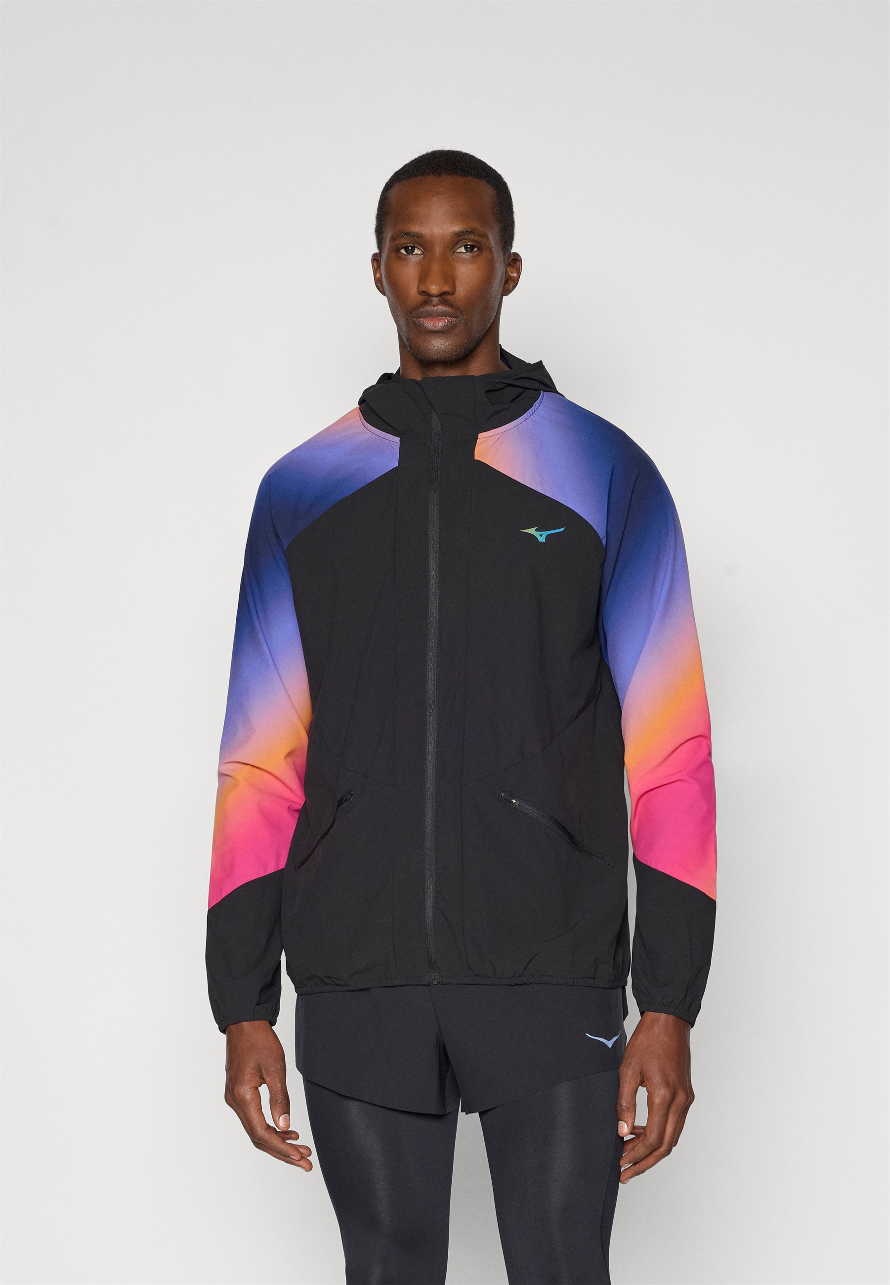 Mizuno ACTIVE ALPHA HOODED JACKET HANABI - Running jacket