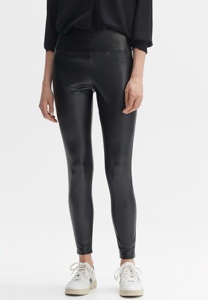 OPUS ELYSSA - Leggings - Hosen - black