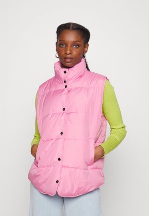 Pieces Petite PCTEE WAISTCOAT - Γιλέκο - begonia pink
